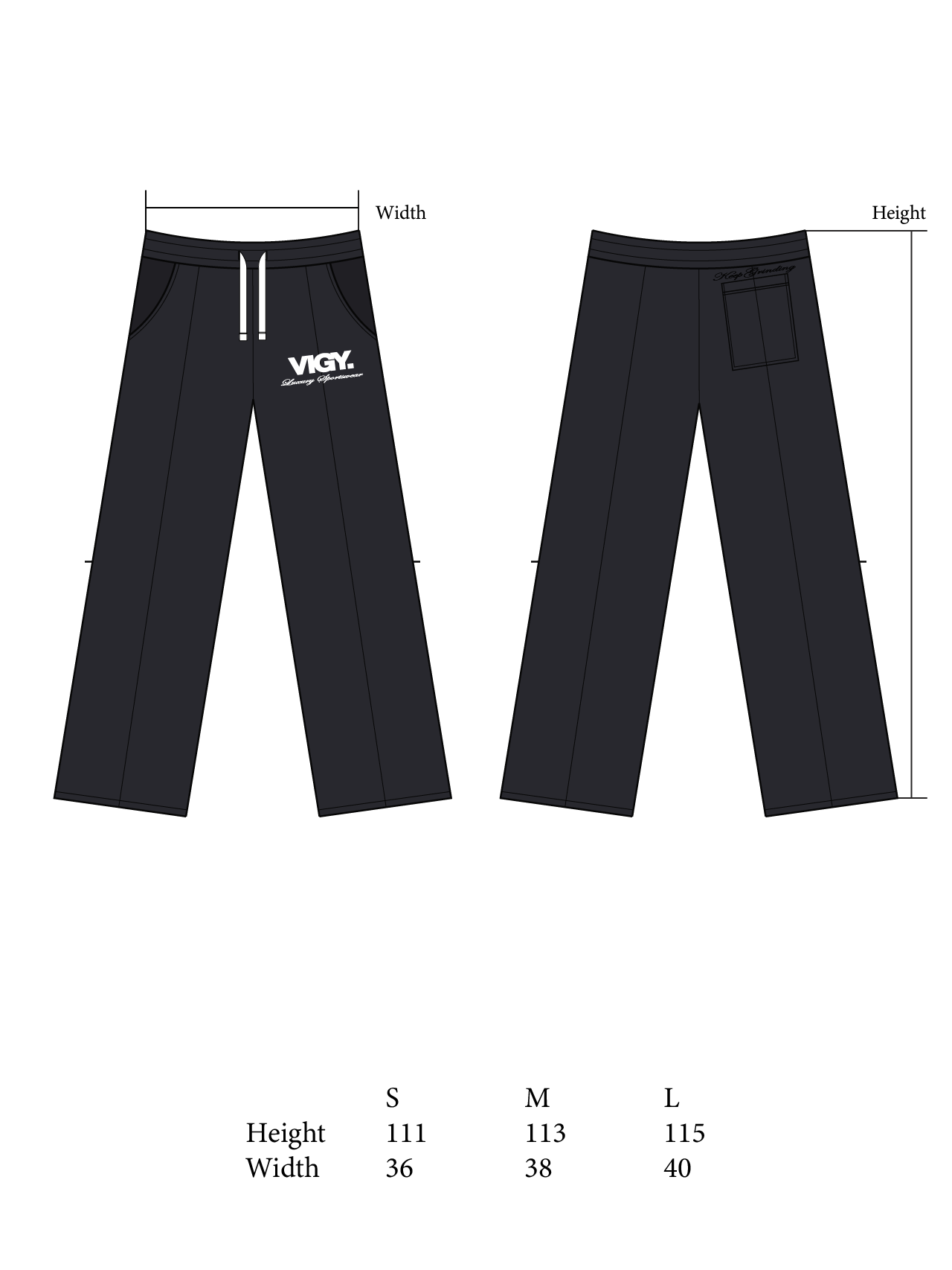 COMEBACK SWEATPANTS