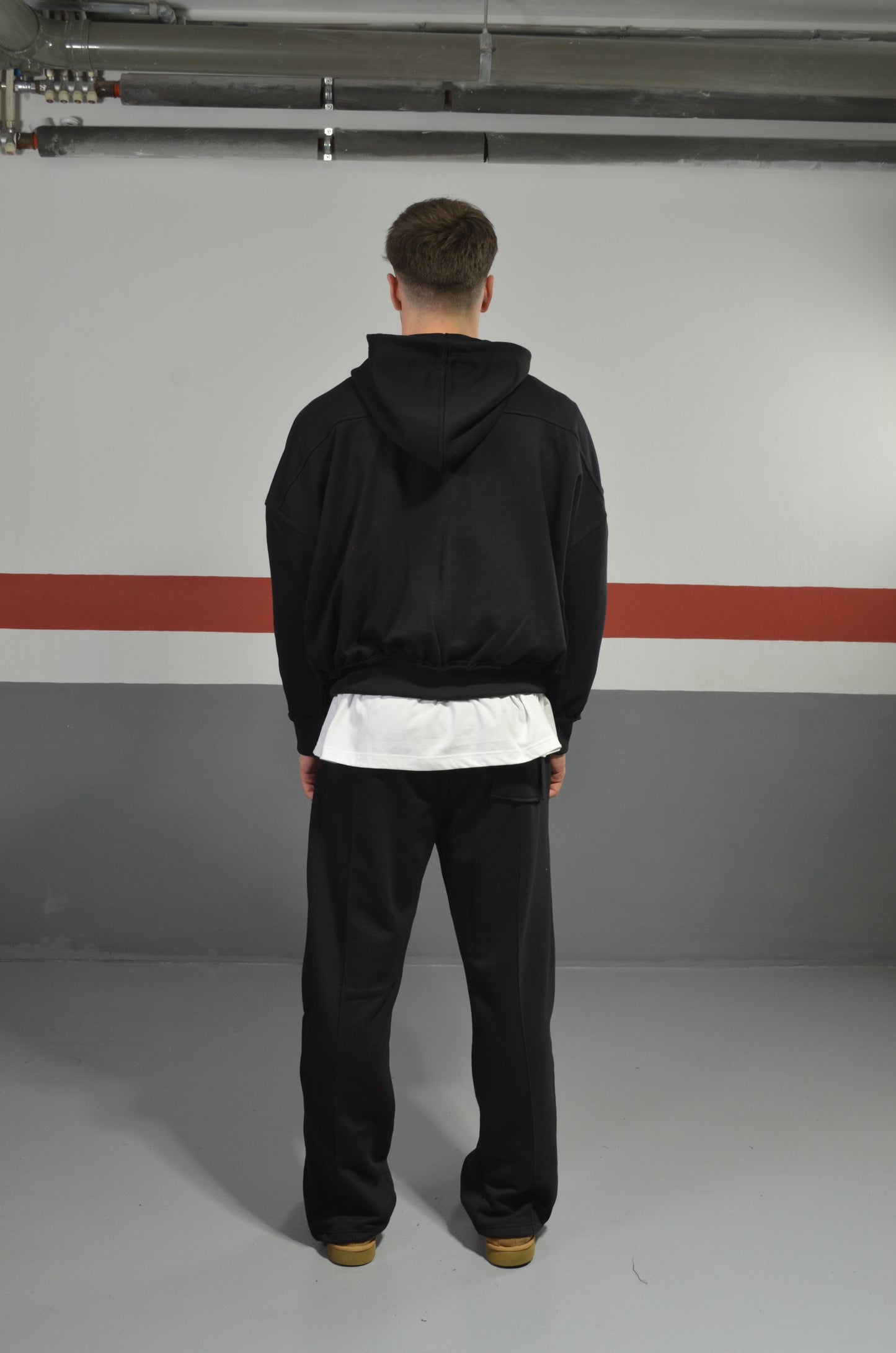 COMEBACK ZIPPED HOODIE