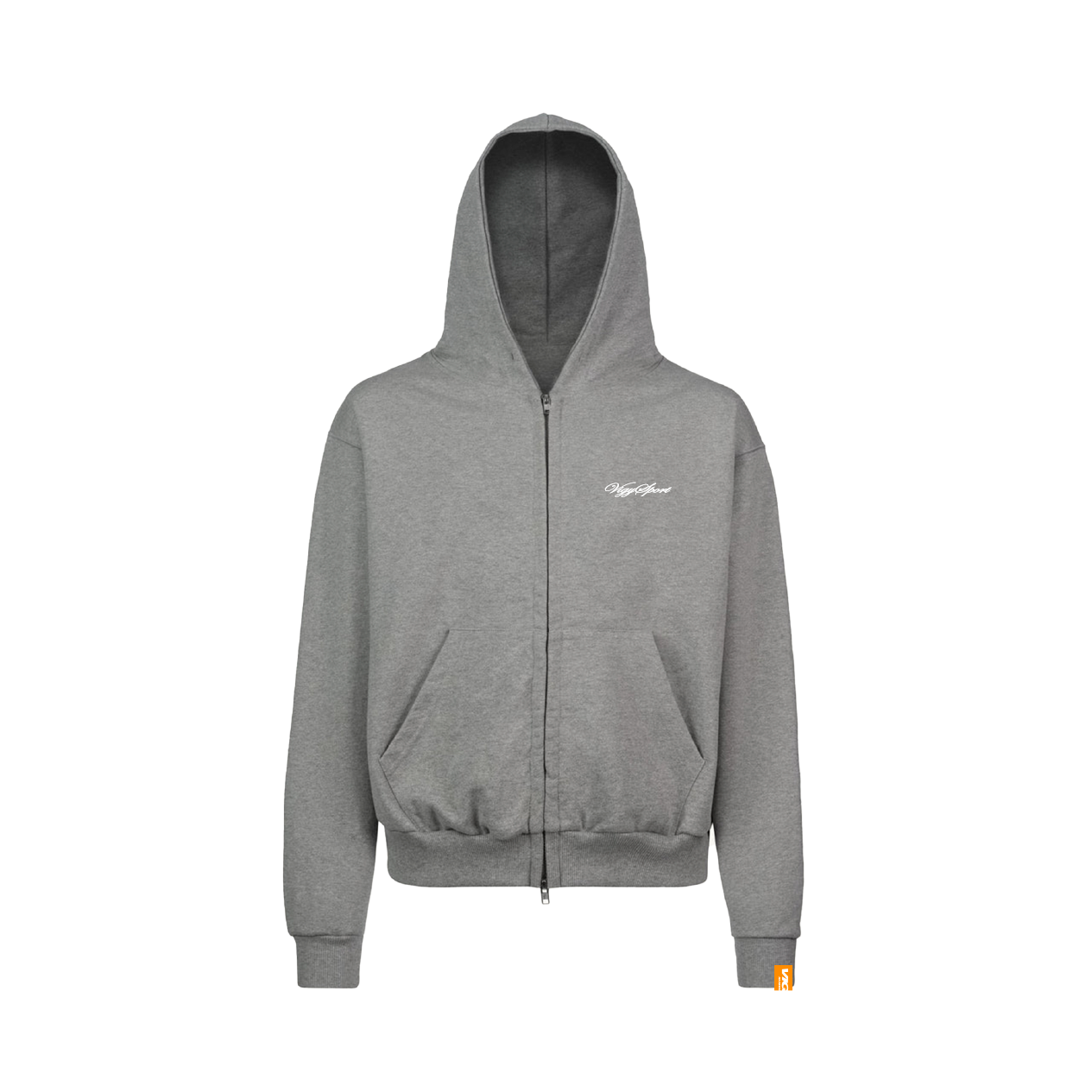 CLASSIC LOGO ZIPPED HOODIE