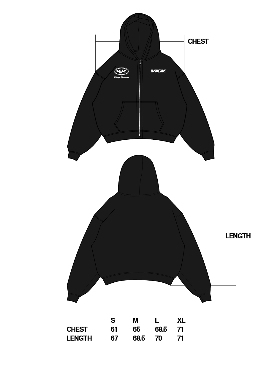 SIGNATURE ZIP HOODIE