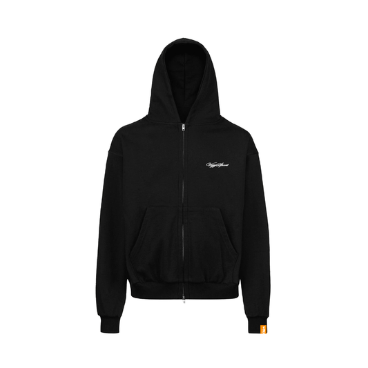 CLASSIC LOGO ZIPPED HOODIE